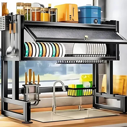 🔥 ¡Transforma tu cocina AHORA! Escurridor Alta Capacidad DryRack + Dispensador Automático de Agua GRATIS – ¡Solo Hoy, Aprovecha el Regalo Exclusivo!🔥