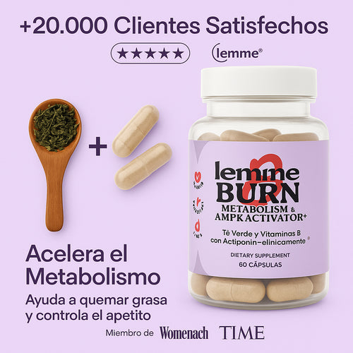 🔥 Ataca la grasa difícil y enciende tu energía natural con Lemme Burn🔥