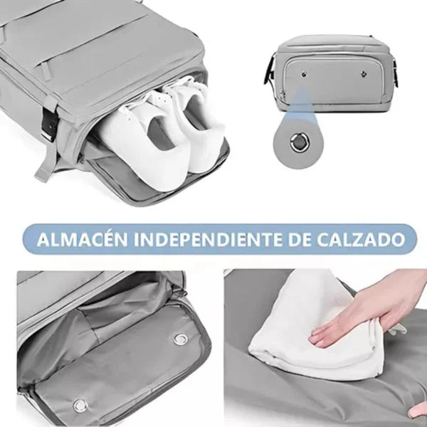 🔥Morral Viajero Multifuncional: Combina Practicidad, Confort y Seguridad para Tu Estilo de Vida!🔥