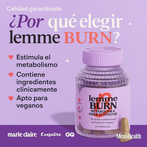 🔥Activa tu metabolismo y transforma tu cuerpo con Lemme Burn 🔥