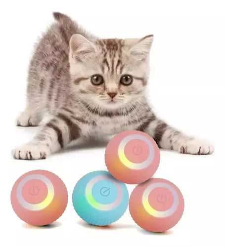 🐾 PetPlay™ | Pelota Inteligente para mascotas pequeñas y gatos