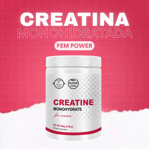 🔥Creatina Monohidratada Old School – Potencia tus curvas y realza tu figura🔥