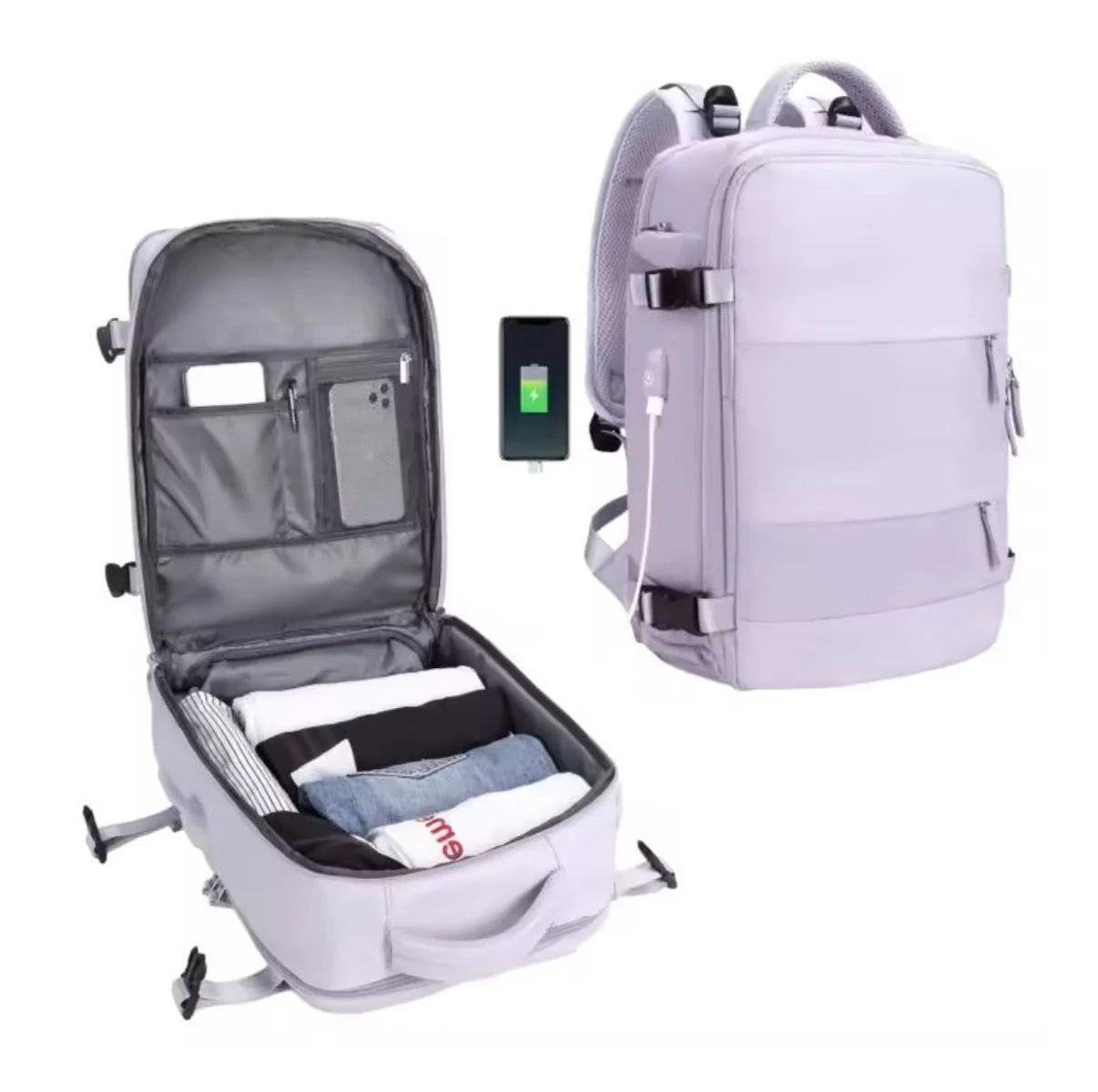 🔥Morral Viajero Multifuncional: Combina Practicidad, Confort y Seguridad para Tu Estilo de Vida!🔥